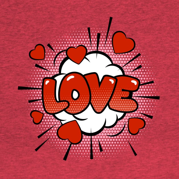 Love Speech Bubble by JunkyDotCom